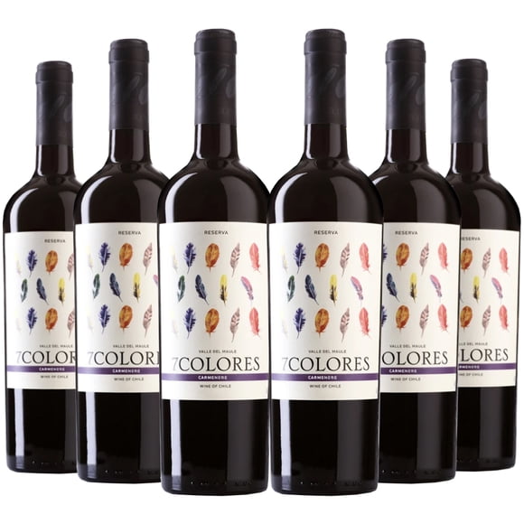 6 Vinos Reserva Carmenere, 750 ml, 13%