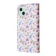 thumbnail image 5 of FOXDOCK Funda Tipo Cartera Floral para iPhone 15 Plus ,Funda con Tapa de Cuero PU, Protección Antigolpes con Ranuras para Tarjetas y Soporte, 5 of 5