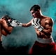thumbnail image 2 of Guantes De Box Boxeo Menghu Tigre Series Artes Marciales - Negro 12 onz, 2 of 3