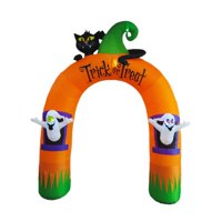 Bothyi - Arco Inflable De Halloween De 10 Pies De Alto Que Hace Estallar Fantasmas Para Césped, Porche Y Exteriores