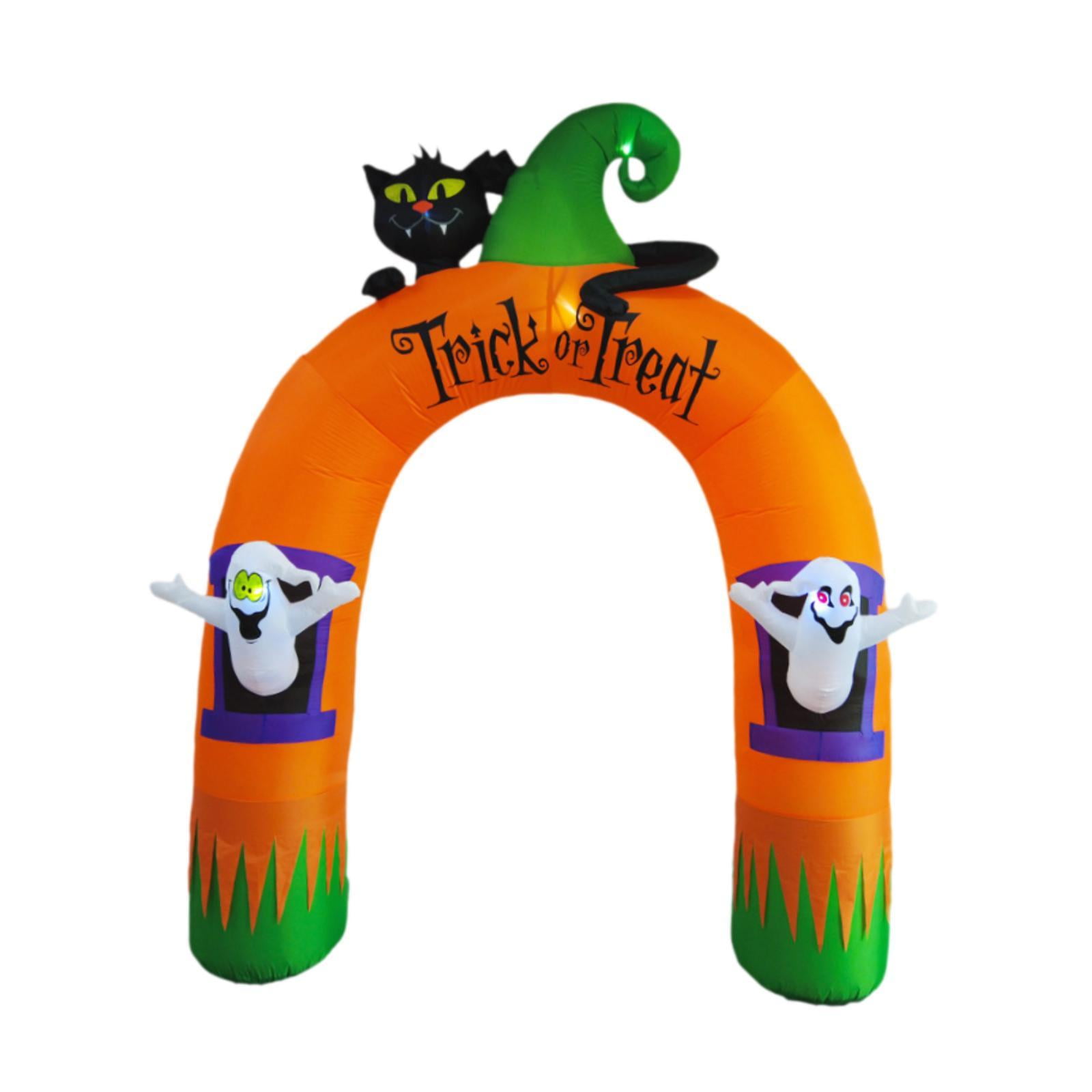 Bothyi - Arco Inflable De Halloween De 10 Pies De Alto Que Hace Estallar Fantasmas Para Césped, Porche Y Exteriores