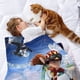 thumbnail image 2 of El Lórax anti-pilling, suave, ligera, esponjosa y acogedora de lujo para hogar y cocina – Perfecta para niños y adultos, 100 x 150 cm, 2 of 6