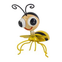 Magideal - Estatua Colgante De Animales Para Jardín Al Aire Libre, Estatua De Hierro Para Amigos Y Familiares, Decoración De Maceta Para El Hogar, Jardín Y Patio Abeja