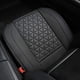 thumbnail image 2 of Funda de asiento de coche Black Panther Luxury de piel sintética en la parte delantera, 2 of 7