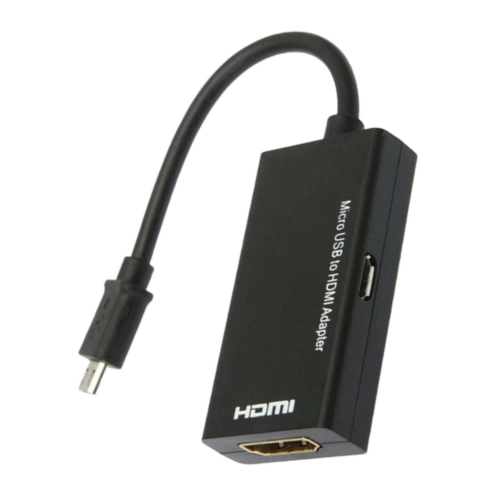 Bothyi - Cable Adaptador Micro Usb A Señal De Alta Definición Para Monitores Tabletas