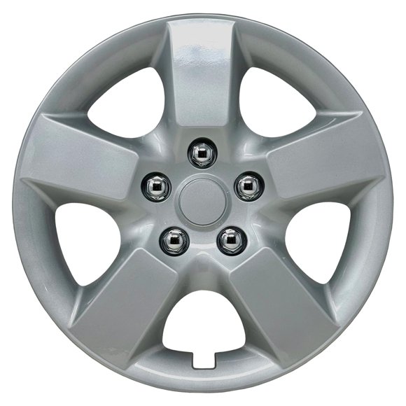Cobertura de rueda Carolina Wheel Cover 41 cm plateada (1 pieza)