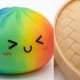 thumbnail image 5 of Pelota antiestrés Crossunx Dumpling Arcoíris Squishy, 5 of 8