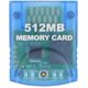 thumbnail image 1 of Tarjeta de Memoria OMYZERO 512 MB para GameCube y Wii Azul, 1 of 8