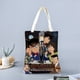 thumbnail image 2 of Detective Conan: Case Closed Bolso de tela con estampado de lienzo para mujer, bolsa de compras reutilizable y estética, con cremallera interior, regalo para mujer, 35 × 40 cm., 2 of 6