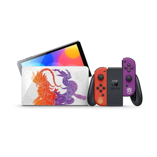 Nintendo Switch Modelo OLED Edición Limitada Pokémon Escarlata y
