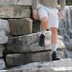 thumbnail image 2 of Calcetines Thorlos KX grueso acolchado color peltre (talla mediana), 2 of 7