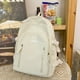 thumbnail image 1 of 1pc Simple Solid Color Backpack, Preppy Versatile Casual Schoolbag, High School Middle School Students Backpack, College Students Travel Backpack, Students Commuter Bag For Daily Use, 1 of 5