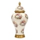 thumbnail image 1 of Potiche Decorativo Jarrón Diseño Motivos Florales Adorno Jhn, 1 of 3