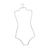 Magideal - Forma Del Cuerpo Traje De Baño Ropa De Playa Colgador Organizador De Guardarropa Colgador De Ropa Lencería Trajes Perchas Abrigos Para , Argén