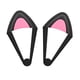 thumbnail image 5 of 2 Uds Orejas De Gato Accesorio Silicona Lindo Para Auriculares De Juego Negro Rosa, 5 of 5