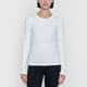thumbnail image 3 of Polera Mujer M/L Cuello Redondo Blanco Corona, 3 of 4