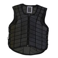 Ioensy - Accesorios Protectores Ecuestres Equipo Chaleco Protector Para Montar A Caballo Adulto M Negro