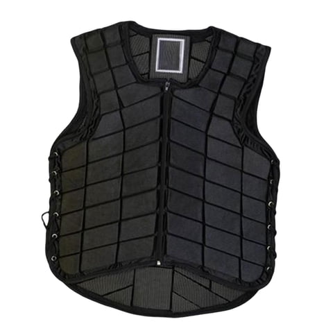 Ioensy - Accesorios Protectores Ecuestres Equipo Chaleco Protector Para Montar A Caballo Adulto M Negro