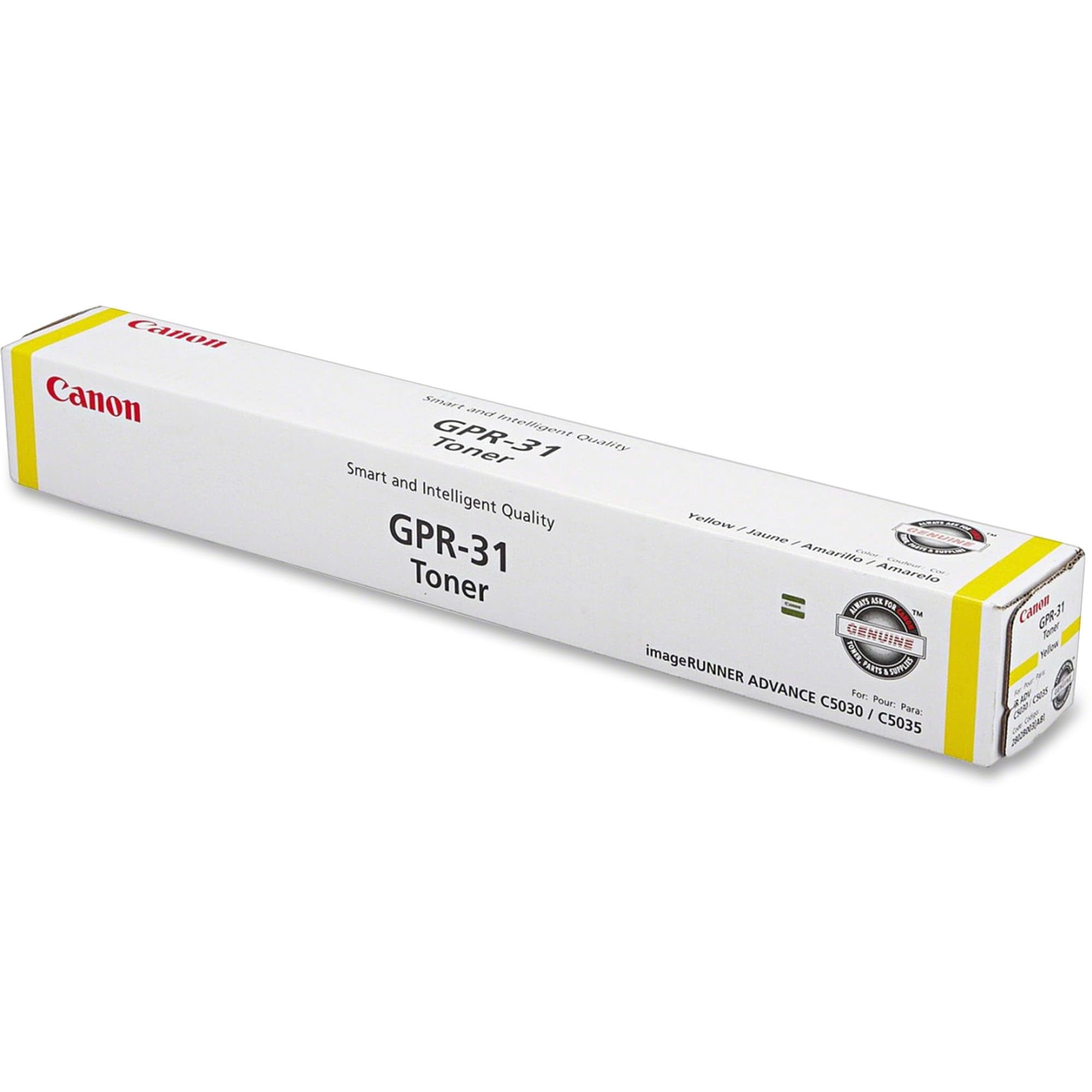 Cartucho De Tóner Canon Gpr-31 Amarillo 27000 Páginas