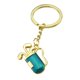 thumbnail image 4 of Keychain De Tubo De Golf Simulación 2D Club De Golf Anillos Clave Para Mujeres Family Handbag Gold Blue, 4 of 5