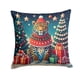 thumbnail image 1 of Almohada Decorativa Leopard Christmas 14x14, 1 of 7