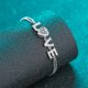 thumbnail image 3 of Pulsera de Cadena Ajustable de Moissanita para Mujer Color D VVS1 Pulseras de Plata Esterlina S925 con Diamantes Pulseras de Eslabones para Mujer con Certificado, 3 of 8