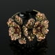 thumbnail image 1 of Elegant Rhinestone Hair Claws for Women - Flower Hair Clip Barrettes, Claw Hair Clamps, Ponytail Holder, Hairpin Band - Stylish Hair Accessories, 1 of 5