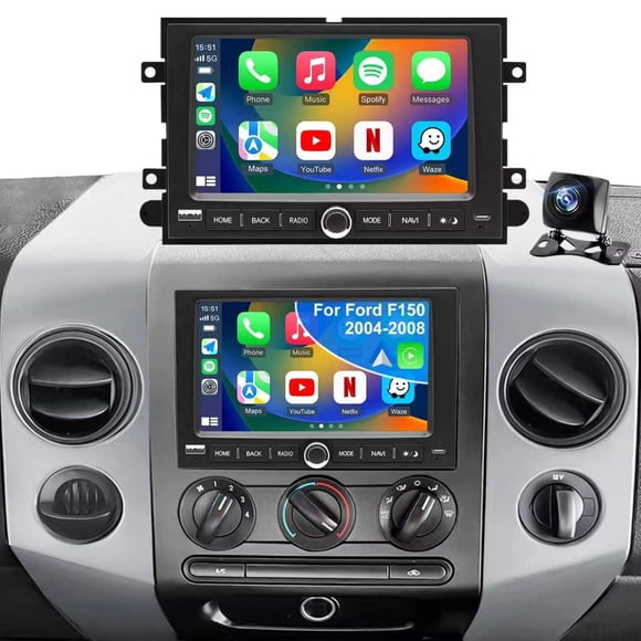 Radio para Auto iCarSEPTON Pantalla Táctil 7" CarPlay Inalámbrico Android