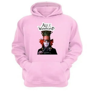 Genérico - Polerón Canguro Alicia Cuentos Infantiles Rosa Talla Xl Unisex