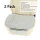 thumbnail image 4 of Juego de 2 fundas para asiento de coche Suninbox de 48 cm gris en lino, 4 of 8