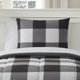 thumbnail image 3 of Juego de Edredón Sweet Home Collection de Tartán Buffalo para Cama Individual, 3 of 6