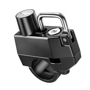 Ioensy - Candado Para Casco De Motocicleta, Candado De Seguridad Para Casco, Gancho Colgante, Estándar Antioxidante