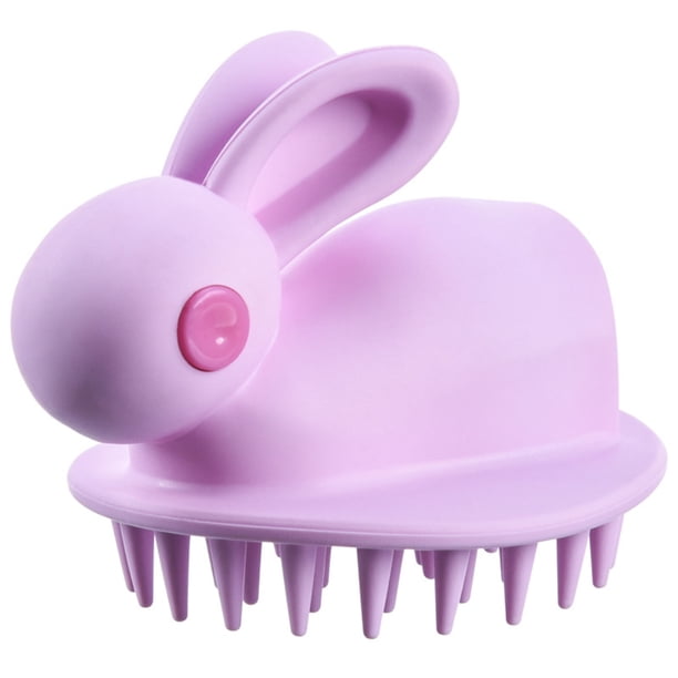 Silicone Shampoo Scalp Hair Massager Wet and Dry Shower Brush Shampoo Massage Comb Adult Soft Bath Hair Comb Health Care Tool
