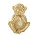 thumbnail image 2 of No Evil Monkeys Figurines Para Decoración Del Hogar Esculturas Estatuas No Hablan Mal, 2 of 5