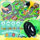 thumbnail image 4 of Alfombra de juego Diysani 183 cm × 274 cm para niños – Ruta de coches, 4 of 6