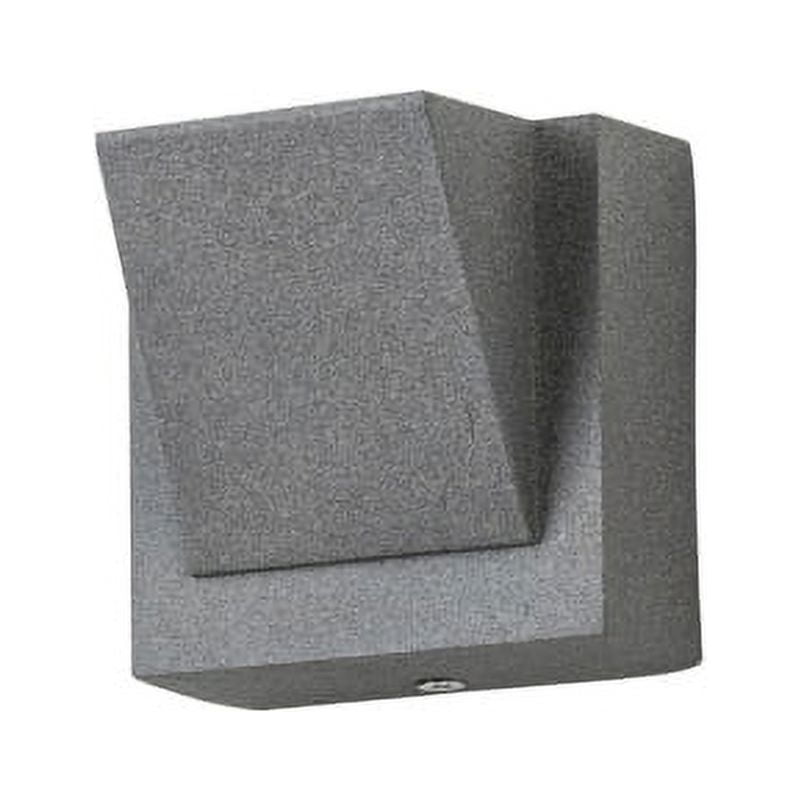 Hb Led - Apliqué Led Decorativo Exterior Para Pared 3w Gris