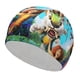 thumbnail image 1 of Los Croods Gorro de Natación de Licra, Gorro de Baño de Tela Cómoda, Gorro Elástico Antideslizante para Hombres, Mujeres y Niños, 1 of 6