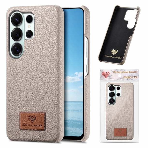 Funda FOXDOCK para Samsung Galaxy S26 Ultra diseño delgado, anti-rayaduras y protección premium-caqui