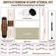 thumbnail image 2 of Kit de cejas UCANBE 25 piezas con plantillas impermeables, 2 of 9