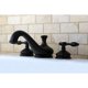thumbnail image 2 of Llave para tina romana Kingston Brass Tudor, bronce aceitado, 2 of 4