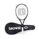 thumbnail image 5 of Raqueta De Tenis Para Principiantes Práctica Raqueta De Tenis Para Parque, Patio Trasero, Playa, Plata, 5 of 5
