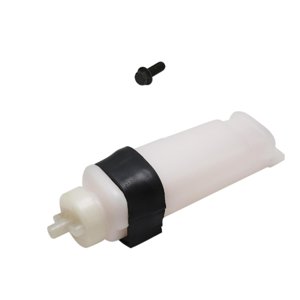 Ioensy - Tanque De Desbordamiento Del Radiador Tanque De Agua Del Motor De La Motocicleta Para Loncin Zongshen 130 Mm