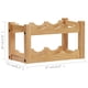 thumbnail image 2 of Botellero vidaXL de Roble Macizo 37x21x21 cm para 6 Botellas, 2 of 8