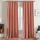 thumbnail image 1 of Cortinas De Terciopelo Rosa 274 Cm De Longitud 2 Paneles Opacas, 1 of 8