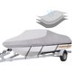 thumbnail image 1 of Funda para barco iCover, remolcable, de 16 a 18,5 pies, resistente al agua, 1 of 7
