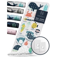 Alfombra De Baño Homerella Antideslizante Para Niños Y Bebés De 40 X 16 Cm