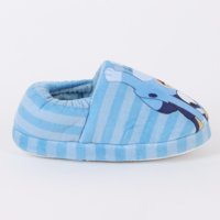 Pantufla Niño Rayas Saltando Celeste Bingo & Bluey