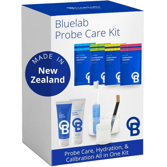Kit de cuidado de sondas Bluelab para pH y conductividad hidropónica
