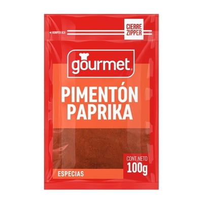 Pimentón Paprika Bolsa 100 G Gourmet