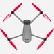 thumbnail image 5 of Propellers Master Airscrew Stealth para DJI Mavic 3, color rojo, 4 unidades, 5 of 8